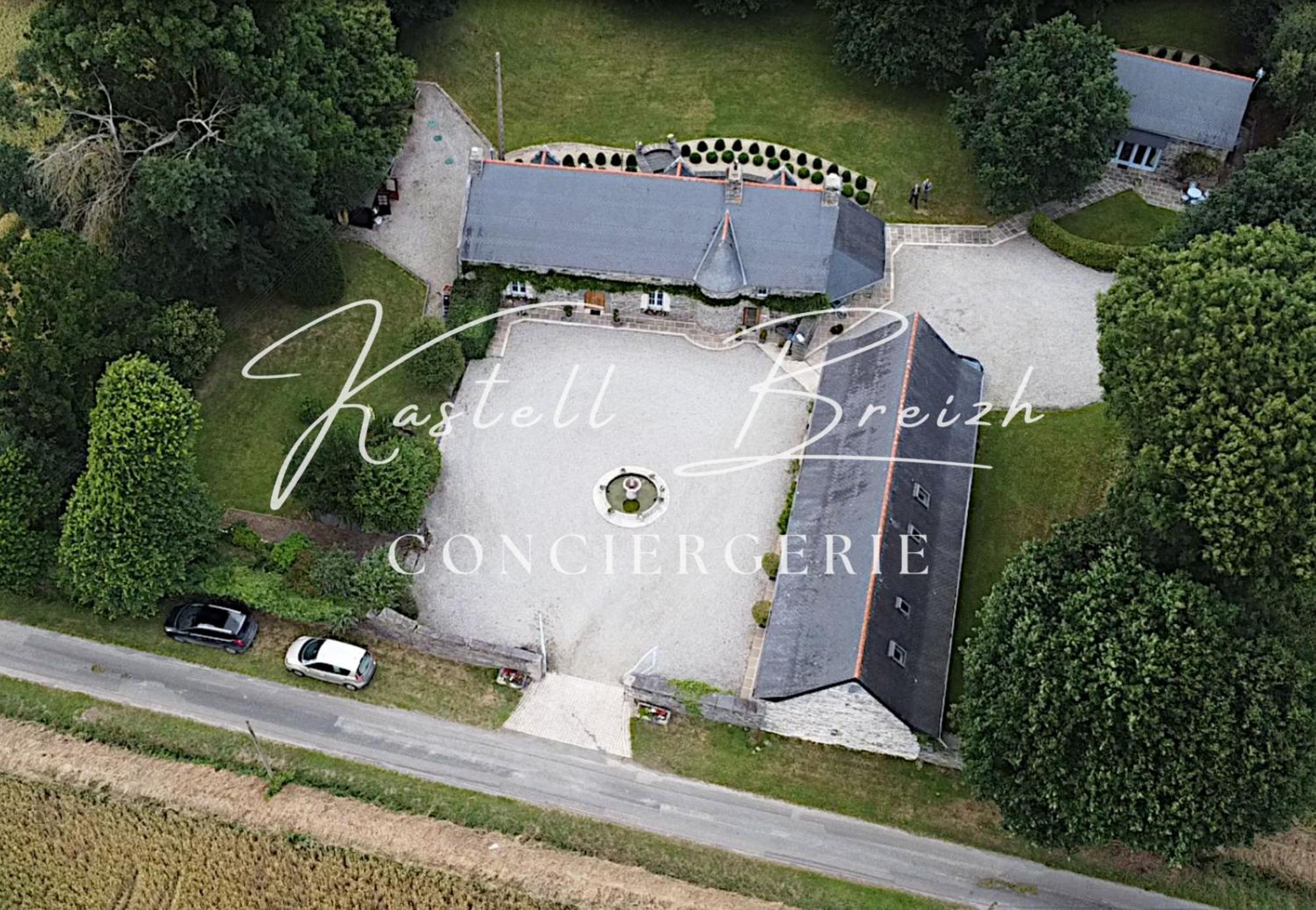 Вілла La Longere Du Manoir Laniscat Екстер'єр фото